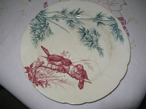 Assiette plate 1870 1914 - assiette, 1870/1914