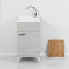 Mobile lavatoio grigio 45x50
