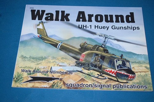 Huey gunships walk - huey, around