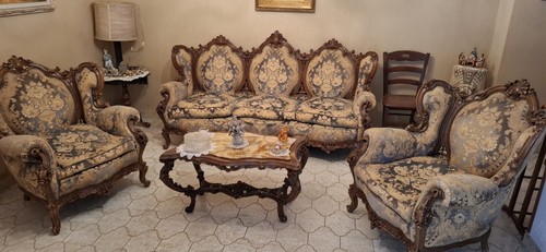 Salotto stile barocco - salotto, luigi