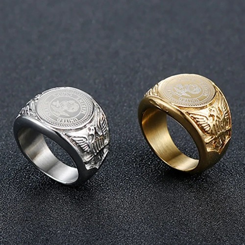 Anello militare usa united - anello,