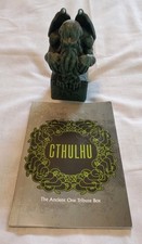 Statua Cthulhu Il Sognatore Si Risveglierà L'Antico Scatola Omaggio Figura in Resina