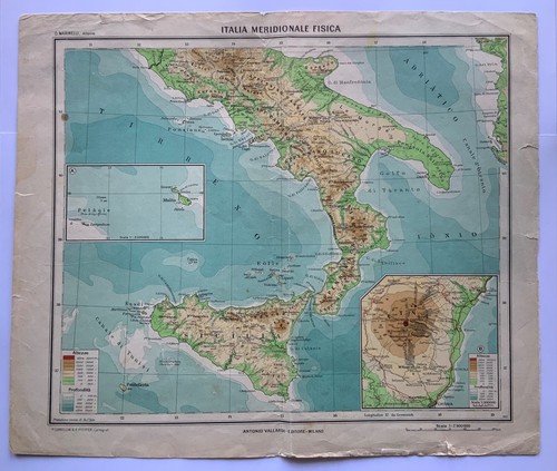 Cartina italia meridionale - cartina,
