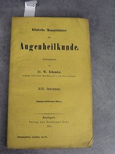 Klinische Monatsblätter