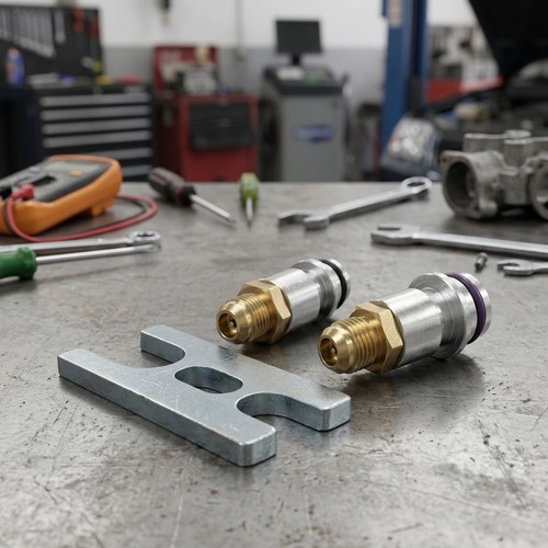 Expansion valve tester leak - tester,