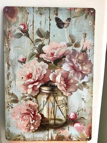 Targa decorativa metallo - decorativa, cm
