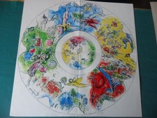 BOZZETTI  IN CARTONCINO  MARC   CHAGALL   VARI COMPOSITORI  1963    !!!