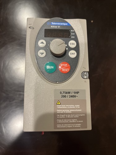 Inverter telemecanique 75kw - telemecanique, .75kw