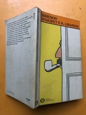 Simenon Georges,  MAIGRET E IL LIBANESE, Mondadori, OSCAR 633, 1975