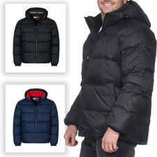 Tommy Jeans uomo giacca invernale Essential Down piumino giubbino caldo foderato