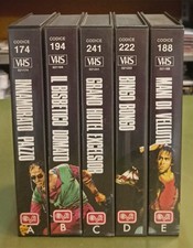 COLLEZIONE CELENTANO - VHS - 5 Film Commedia - Ex noleggio - General Video