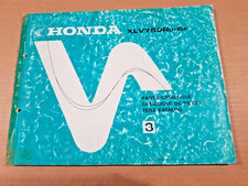 CATALOGO RICAMBI HONDA XLV 750