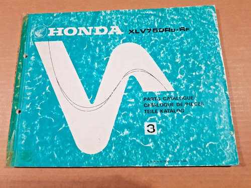 Catalogo ricambi honda - ricambi, xlv