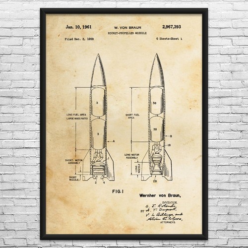 Von braun rocket patent - von,