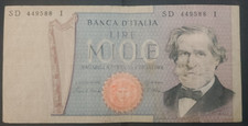 Banconota italia 1000 - banconota,