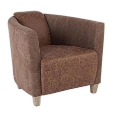 poltrona imbottita tessuto struttura legno design vintage poltrone sedie sedute