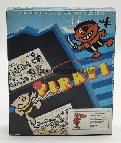 Pirati double screen handheld - double,