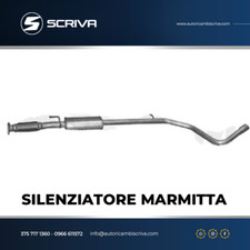 FIAT BRAVO II STILO 1.4 2003- Silenziatore Marmitta Centrale