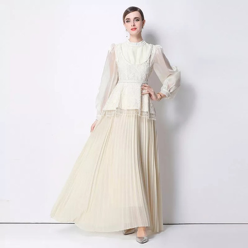 Abito lungo elegante con - abito,