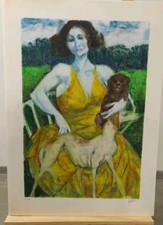 Remo Squillantini Litografia Originale Firmata Cm 70×50 Certificato A Norma