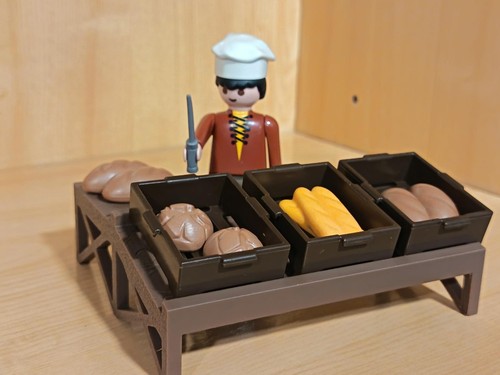 Playmobil panadero con puesto - playmobil,