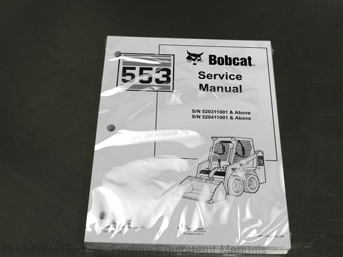 Bobcat 553 skid steer - bobcat,