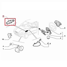 INTERRUTTORE LUCE FRENO FACET