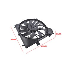 Ventola Radiatore per Mercedes