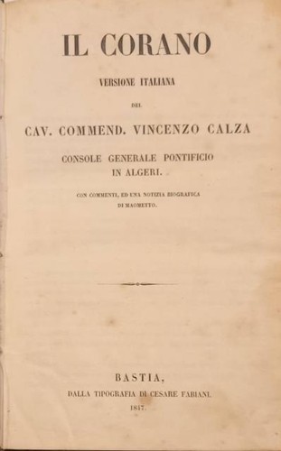 Corano bastia dalla - il, bastia,