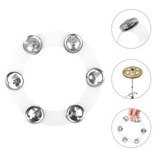  2 Pcs Tamburello Strumento Musicale Piatti Batteria Tamburo Piatto