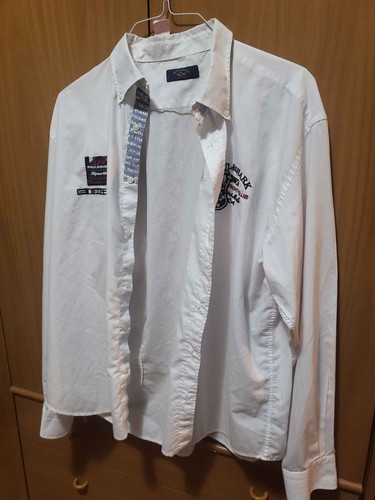 Camicia bianca paul shark 2xl - bianca,