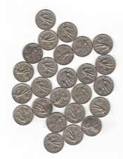 Lotto stock 25 monete italiane