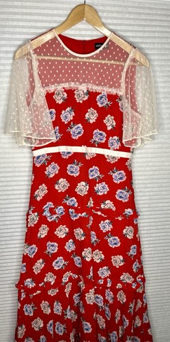 Sister jane red floral maxi - sister,