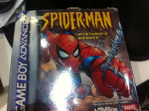 Game boy advance - boy, spider-man