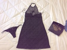 Baby-doll nero  con slip