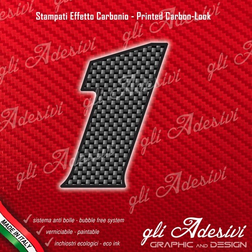 Adesivo stickers numero - adesivo,
