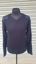 Blauer Pullover Maglione