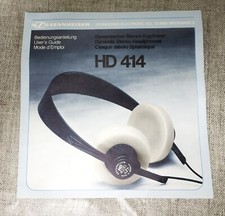 Sennheiser HD 414 50° manuale
