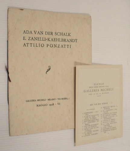 Van der schalk zanelli - der,