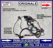 CABLAGGIO ELETTRICO PORTIERA ANTERIORE SINISTRA SX GUIDA FIAT GRANDE PUNTO 05-07