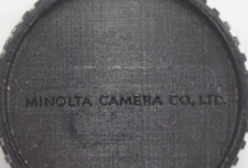 Minolta Vintage Rear Lens Cap