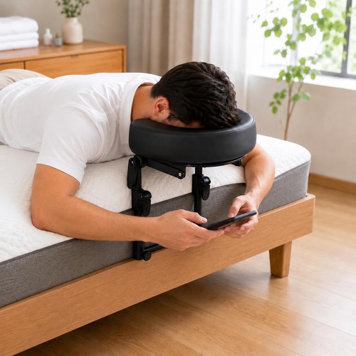 Massage headrest bed - massage,