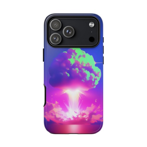 Nuclear explosion pink - nuclear,