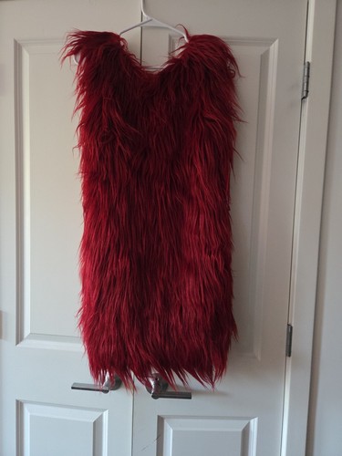 Abito pelliccia rosso - , zara