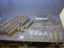 MARKLIN  BLOCCO 252 binari K diritti e 10 incroci/scambi LEGGI BENE