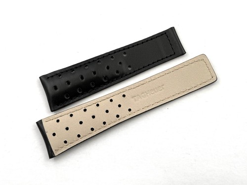 Cinturino tagheuer cuoio nero - cuoio,