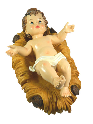 Gesù bambino con culla - bambino,