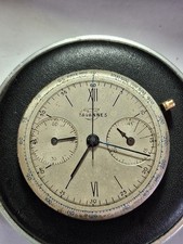 OROLOGIO TAVANNES CRONOGRAFO VENUS 165 FUNZIONANTE COMPLETO UOMO VINTAGE