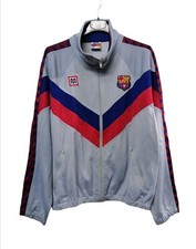 Giacca tuta calcio FC BARCELLONA jacket anni 80' Meyba era Maradona RARA