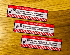SET 3 Adesivi GPS TRACKING